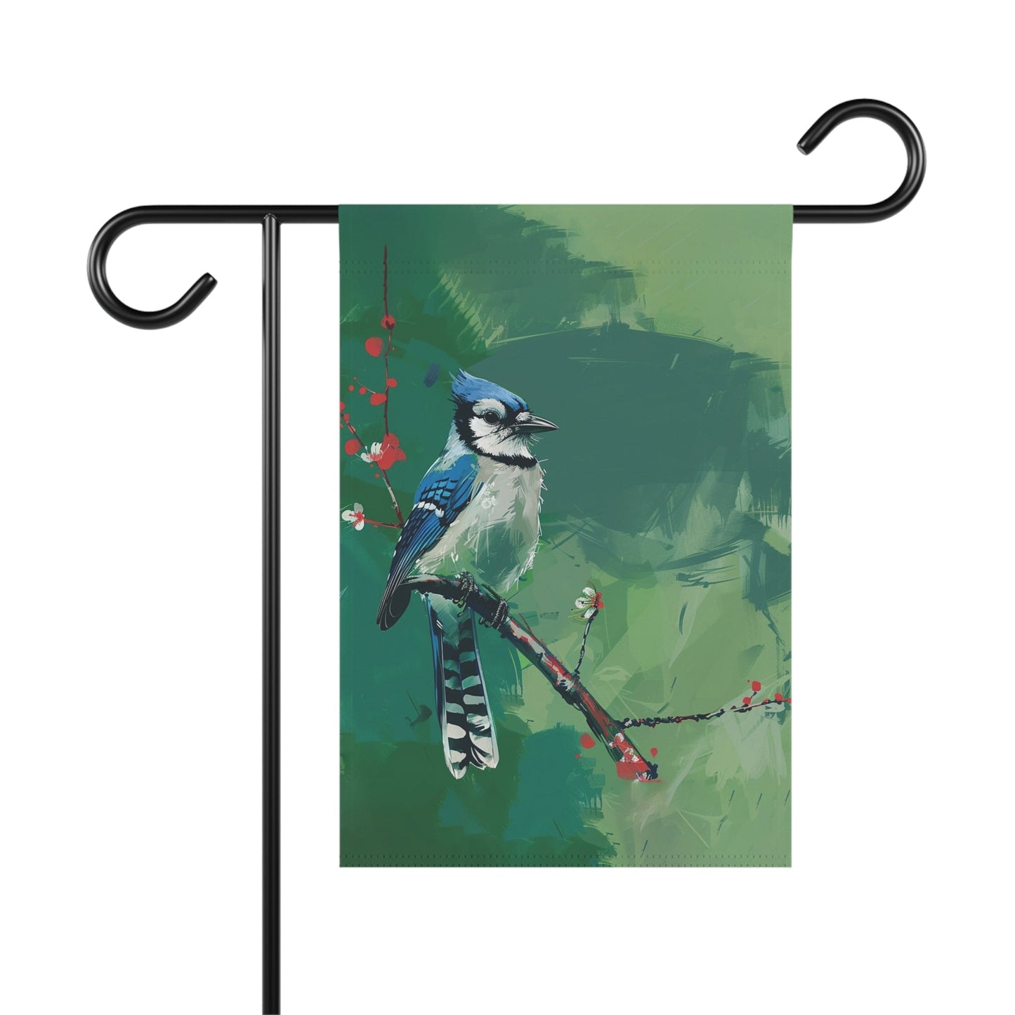 Garden Flag bluebird