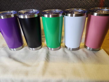 Custom tumbler available colors