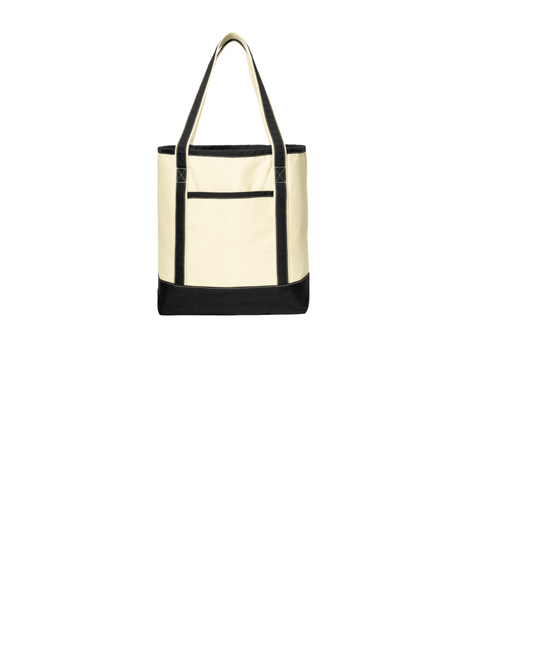 BG413 Port Authority® Large Cotton Canvas Tote