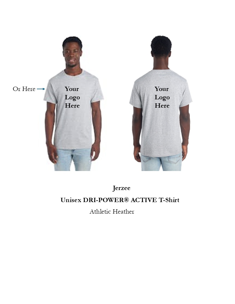 custom tee shirts Jerzee Brand