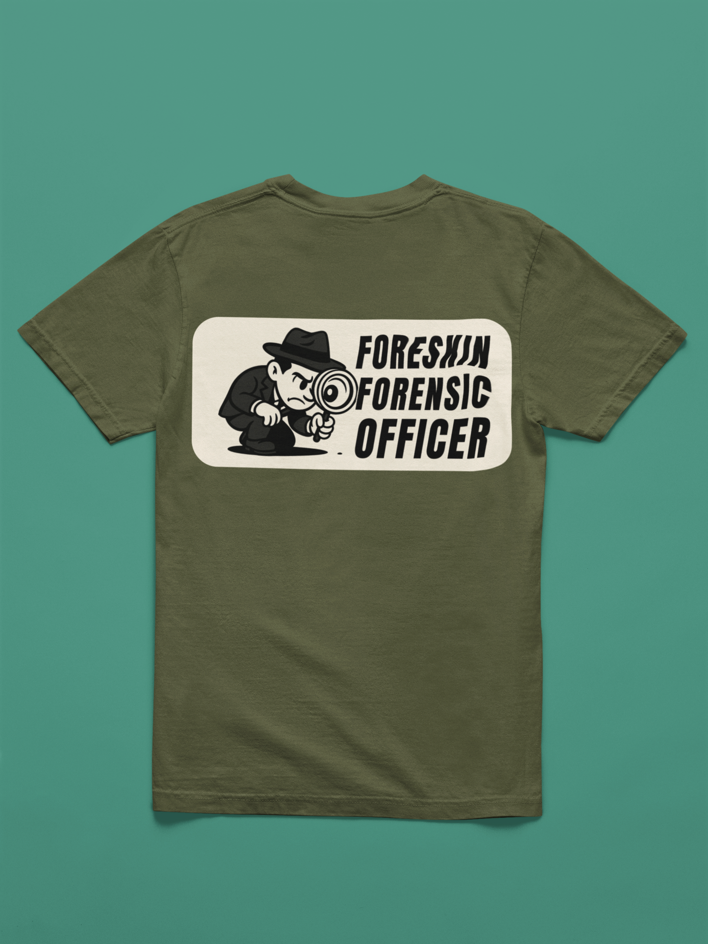 Foreskin Forensic Officer Tee Shirt - A Doinkles Exclusive